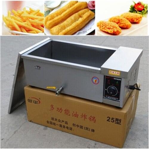25L Stainless steel multifunction commercial electric deep fryer ZF