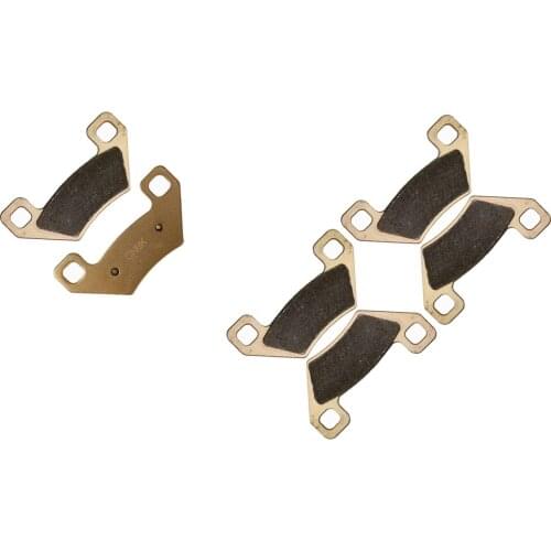 Brake Pill Pads Set for ARCTIC CAT ATV H2 1000 Prowler XTZ 2009 2010 2011 2012 Front Rear