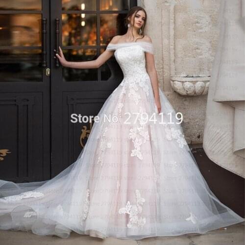 A line wedding dress 2020 strapless vestidos lace-up back dresses Appliques pleated marriage dress Customise robe made in China