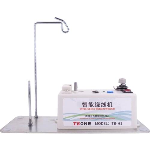 Bobbin Winder Portable Automatic Bobbin Winder Fits for All Bobbins Electrical Bobbin Winder with Spool Thread Stand