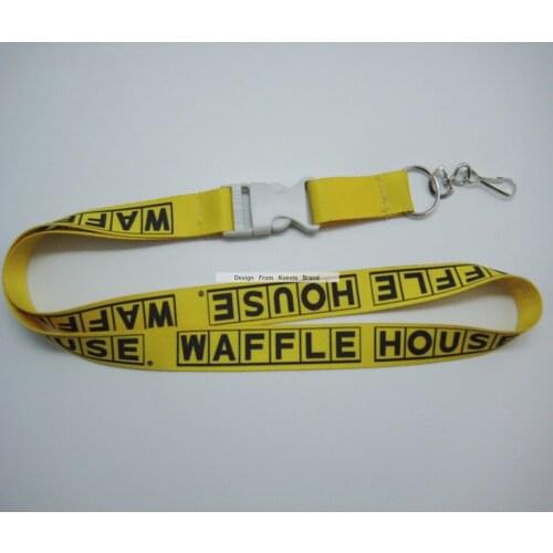 Promotion Exhibition Meeting Conference Neck Lanyard Design Logo Sublimation Printing Cheap Lanyards For Badge Holder