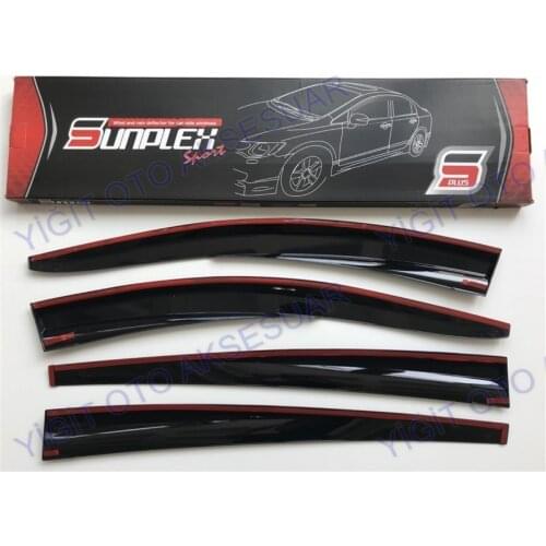 For RENAULT MEGANE 3 Rain Wind Deflector 2009-2016 Sunshade Curtains Car Windshield Auto Accessory Universal Spilitter Mud Flaps