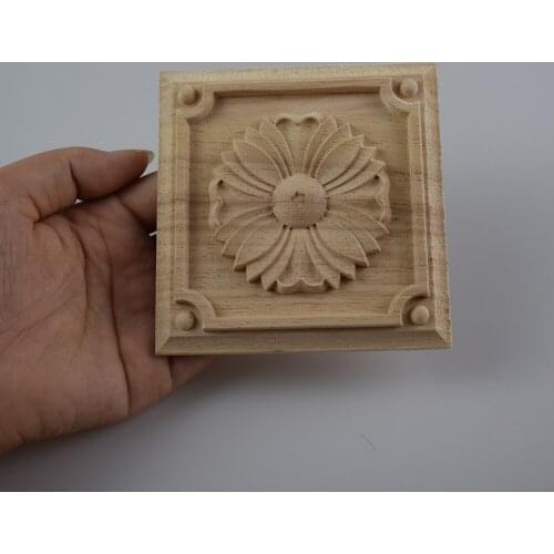 Vintage Home Decor Decoration Accessories Simple 3d Bedroom Wood Applique TV Background Wall Children Room