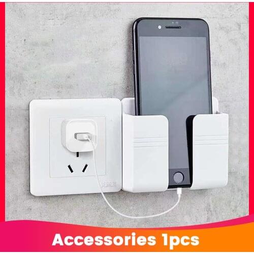 High quality Wall-Mounted Storage Box Remote Control Storage Box air Conditioning Remote Control Storage Box Phone Holder