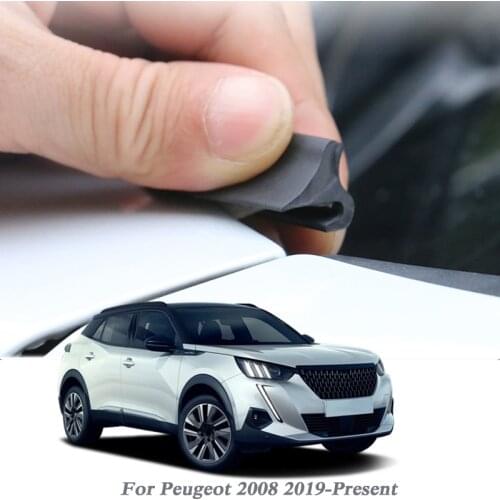 1.8M Car Window Sealant Rubber Protector Seal Strip Trim Car Front Windshield Spoiler For Peugeot 2008 3008 4008 5008 208 508