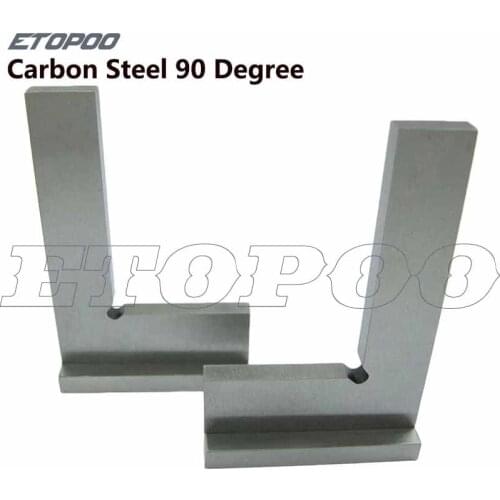 1Pcs Grade Hardened High Carbon Steel 90 Degree Flat Edge Square With Wide Base 90 Degree Industrial Wide Base Sqaure 3 Size