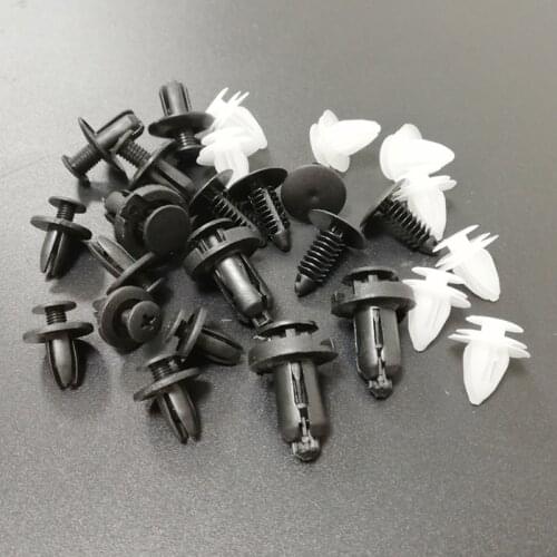 100pcs/set car Fastener Clip Mixed auto Clips Body Push Retainer Pin Rivet Bumper Door Trim Panel tool Fastener accessories Kit