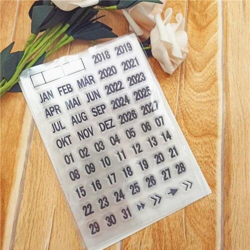 11*16CM Hot selling In the year transparent seal clear stamp silicone seal roller stamp DIY scrapbook album / card production