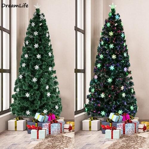180/210 cm Artificial christmas tree with Light Artificial Encrypted DIY Christmas Decoration Christmas Tree New Year Xmas Decor