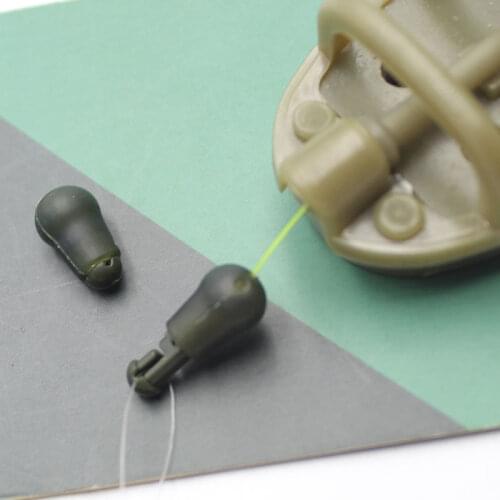 15PCS Carp Fishing Accessories Quick Change Bead For Carp Fishing Method Feeder Hook Carp Rigs Chod Fish Bead For Carp Tackle