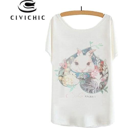 CIVICHIC Women's Long T-shirts