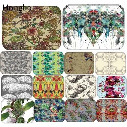 Hongbo Doormat Decorative Floral Door Mat Custom Home And Bath Doormat