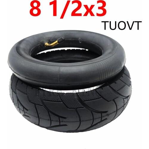 Electric Scooter Parts 8 1/2x3 Thickened Inner and Outer Tire 8.5x3.0 Inflatable Wheel Tyre