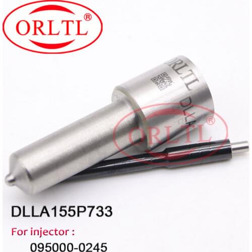 Diesel Nozzle DLLA155P733 Common Rail Injector Sprayer 155 P 733 Fuel Auto Parts 155P 733 For HINO K13C 23910-1145 095000-0245