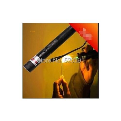 Hot! Promotion! Powerful Military 532nm 500W 500000m Green Laser Pointer Flashlight Burning Beam Match Burn light cigars Hunting