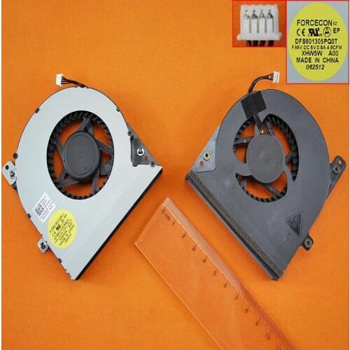 New Laptop Cooling Fan For DELL For Alienware M18X R1 R2 R3 For GPU FAN Left Right Original PN DFS601305PQ0T CPU Cooler Radiator