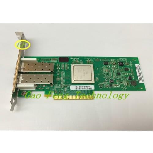 Wholesale for dell for Qlogic QLE2562 8Gb / s Dual Port Fiber Channel HBA MFP5T 0MFP5T MY-0MFP5T 100% Test ok