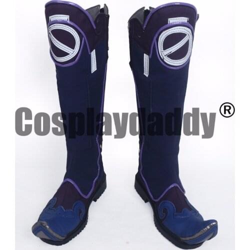OW Heroes Defense Mei Legendary Jiangshi Version Cosplay Long Boots Shoes S008