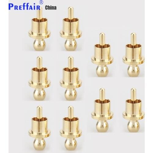 Gold Plated RCA Cap Plug Short-Circuit Socket Phono Connector RCA Shielding jack socket protect cover caps