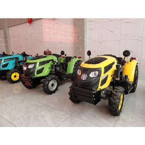 Warmhouse Tractor Hydraulic Farm Tractor 4WD 50HP Agriculture Machinery Greenhouse Garden Tractor SYNBON
