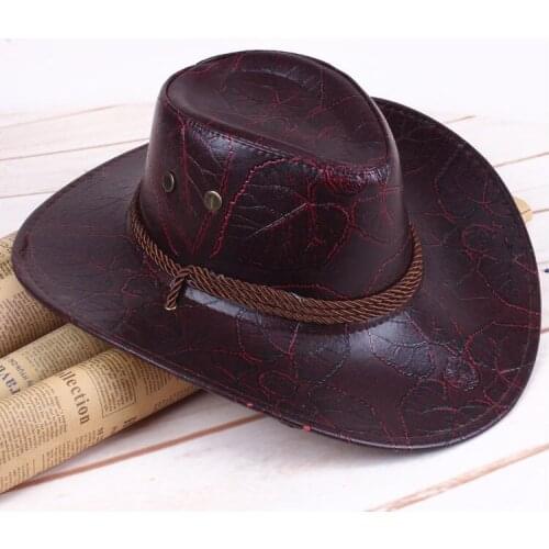 Vintage Gothic Unisex knight hat Western Cowboy Hat Straw Knight Cowgirl Leather Outback Hat Knight Hat Outdoor Hat Sun Hat 58CM