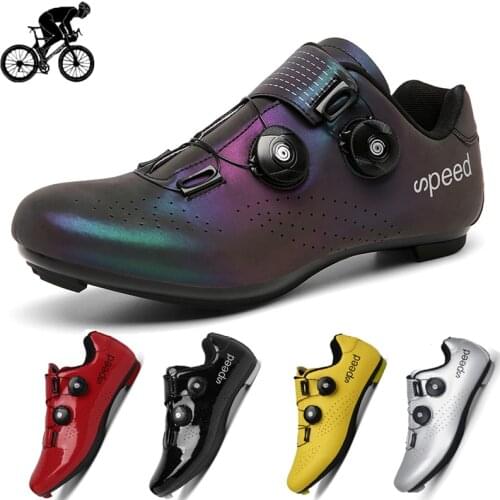Professional Ultralight Self-Locking Cycling Shoes Breathable Reflective Man Women Bicycle Sneakers MTB Racing Road Bike Sneaker