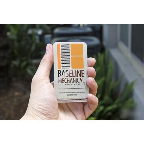 High-quality stainless steel business card VIP card metal card design custom