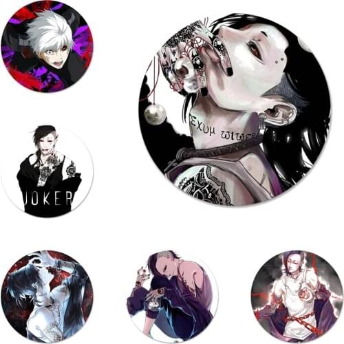 Japan anime Tokyo Ghoul Uta Icons Pins Badge Decoration Brooches Metal Badges For Clothes Backpack Decoration