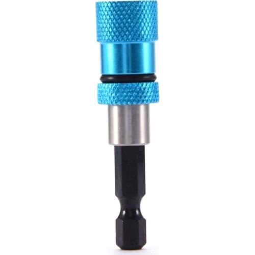 1pc 160mm Magnetic Drywall Screw Bit Holder 1/4" Hex Hex Shank Quick Release Screwdriver Bit Holder Extention Bar