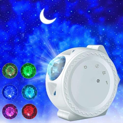 3 in 1 Star Night Light Projector Starry Sky Moon Projector Galaxy Ocean Nebula Lamp Music Control For Kids Christmas Gifts