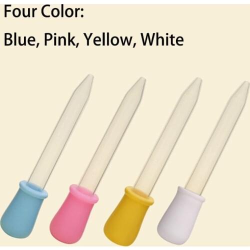 5ML Baby Medicine Dropper Infant Utensils Clear PP Plastic Spoon Pipette Liquid Food Juice Burette children feeding device