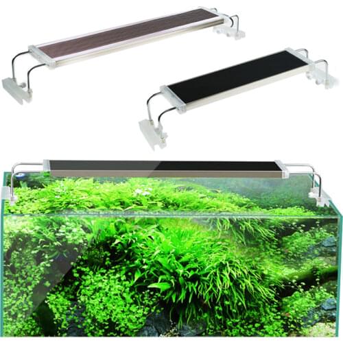 80 90 100 120 cm SUNSUN ADS Fish Tank Light For Aquarium Aquatic Plant Ultra Thin Super Bright Clip Aquarium Led Lamp 110V 220V