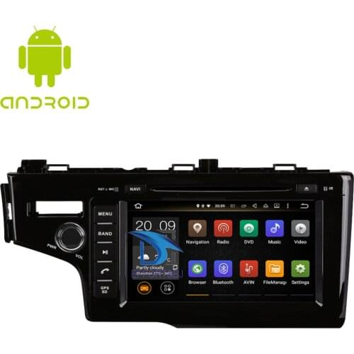 Android 9.0 4GB RAM Octa Core Car Radio Stereo DVD Multimedia Player For Honda Fit/Jazz Left Hand Driving2014-2019GPS Navigation