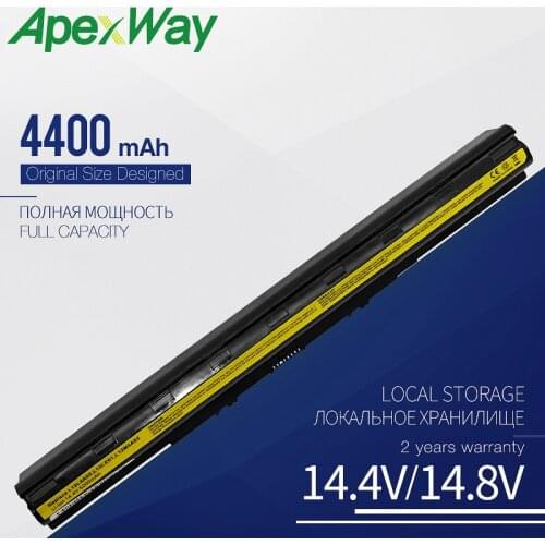 ApexWay 4400mAh 8Cells l12m4e01 New battery for lenovo g505s z50-70 g50-45 g500s ideapad z710 L12L4A02 L12M4A02 L12M4E01L12S4A02