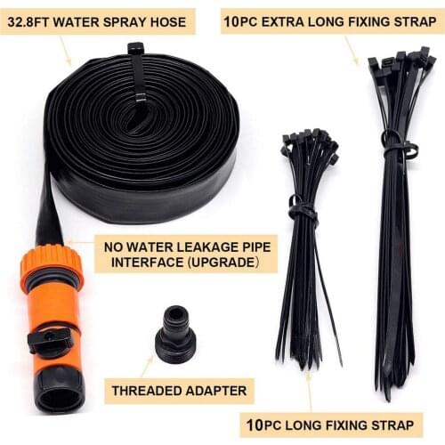 Trampoline Sprinkler Summer Outdoor Backyard Water Fun Games Toys Sprayer Trampoline Water Play Sprinklers 8/10/12/15m