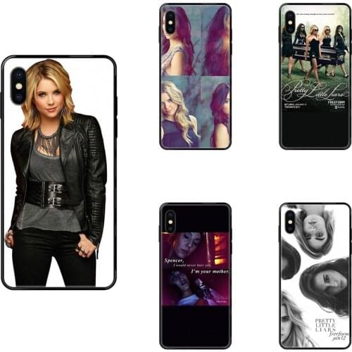Who Is Pretty Little Liars Black Soft TPU Phone Cover For iPhone 11 12 Pro Max Plus Pro X XS Max XR 8 7 6S SE 5 5C 5S SE 2020