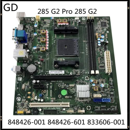 GD NEW For HP 285 G2 Pro 285 G2 FM2 Desktop Motherboard 848426-001 848426-601 833606-001 Full Tested Fast Shipping