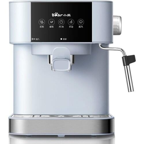 Coffee machine household pump type small semi-automatic coffee machine leisure office steam milk frother espresso machine