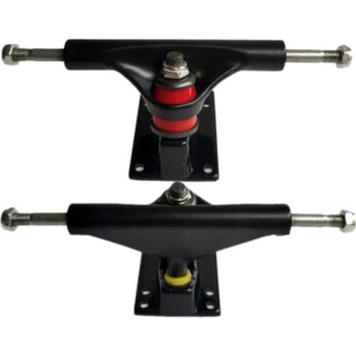 Skateboard Bracket Four Wheel Skateboard Bridge Brush Street Board Double Warpage 5 Inch Truck Accessories