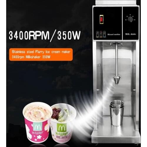 New Hot Selling cream mixer 3400rpm Milkshaker 350W Milk shaking machine