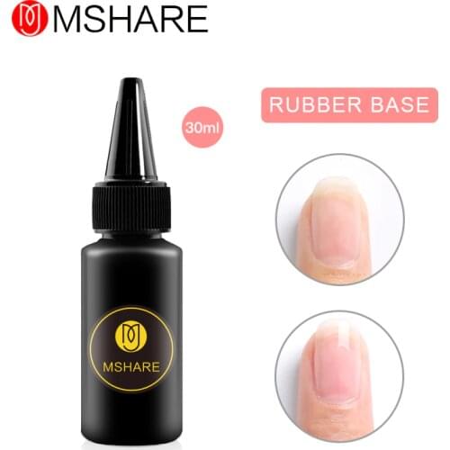 Mshare Rubber Bases For Nails China