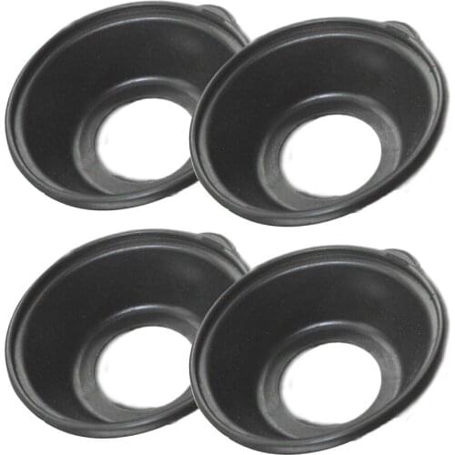 4pcs Set Carburetor Diaphragm For FJ1200 1986-1992 For FJ1200A ABS 1992-1993 M-1200 Motor Plunger New
