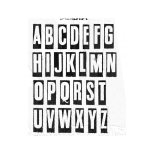 2021 New letter Clear Stamp Seal DIY Scrapbooking photo Album Decorative Clear Stamp C0700