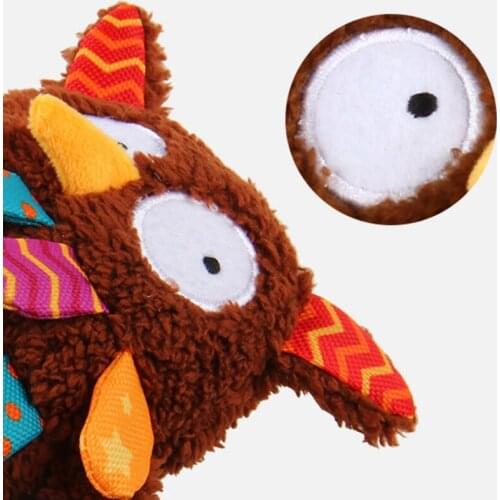 New Cute Animal Shape Dog Plush Toys for Small Large Dogs Chew Bite Resistant Toy Puppy KItten Funny Plaything