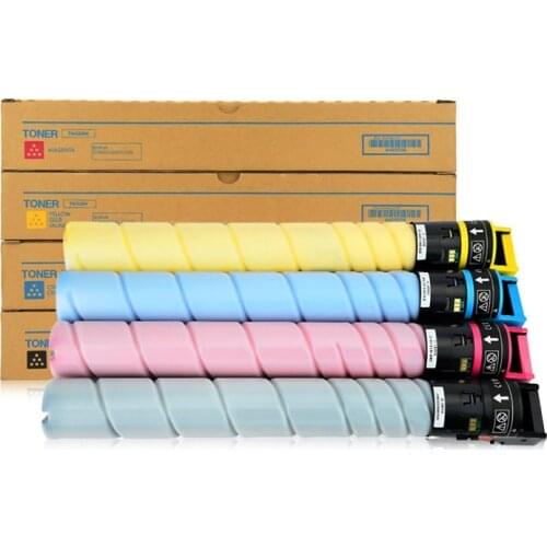 New TN626 TN626K TN626C TN626Y TN626M Color Toner Cartridge Compatible for Konica Minolta Bizhub C450i C550i C650i Printer