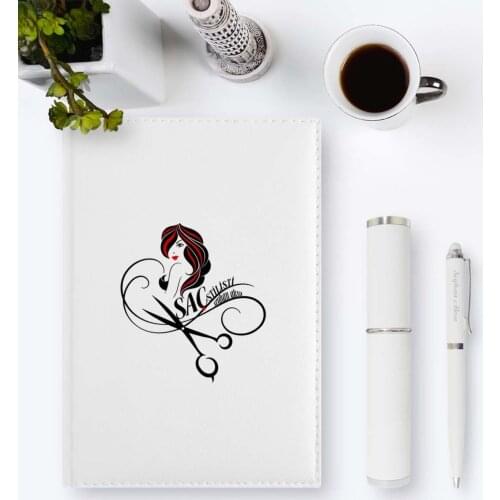 Personalized Professional Hair Stylist 2020 Leather Organizer & Pen Gift Set-4