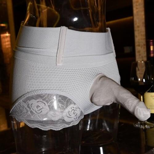 Sexy lingerie socks men boxer hot Elephant Nose male High Waist slim fit underwear