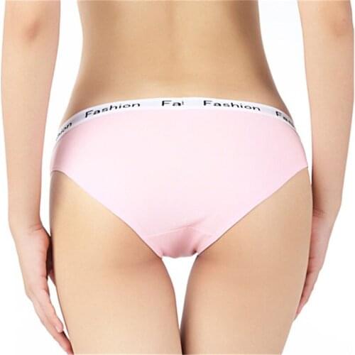 3XL~M Plus Size Sexy panties women underwear Pink Cotton briefs female underpants lady Hipster Seamless Lingerie underwear for