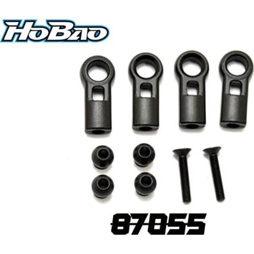 Original OFNA/HOBAO RACING 87055 Steering Turnbuckle Ball End 6.8mm/ L 23.9, 4PCS For 1/8 HYPER 7 TQ / PBS BUGGY ST RTR/PRO