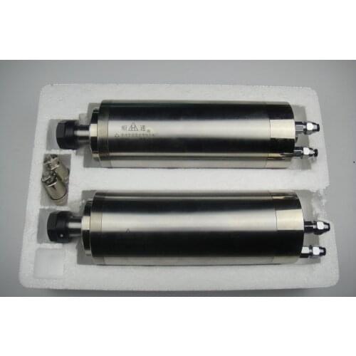 2 piece ER20 diameter 80mm AC220V 2.2KW 24000rpm water cooling spindle